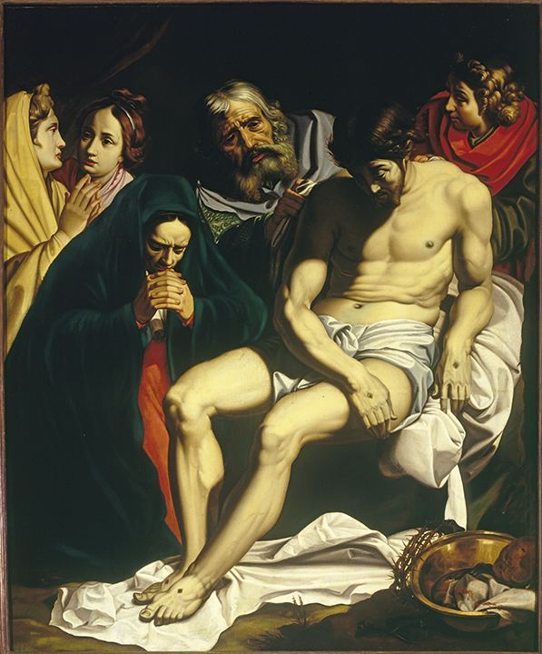 Lamentation over the Dead Christ Abraham Janssens CL 281 Object 0149 17th century Flemish
