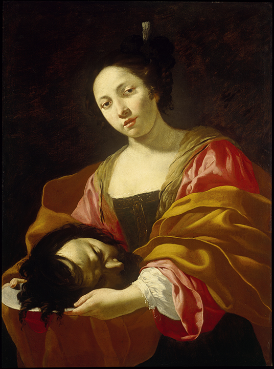 Salome with the Head of St John the Baptist Simon Vouet CL 241 Object 0425 17th century French