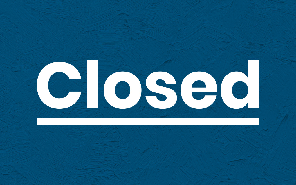 The word “closed"